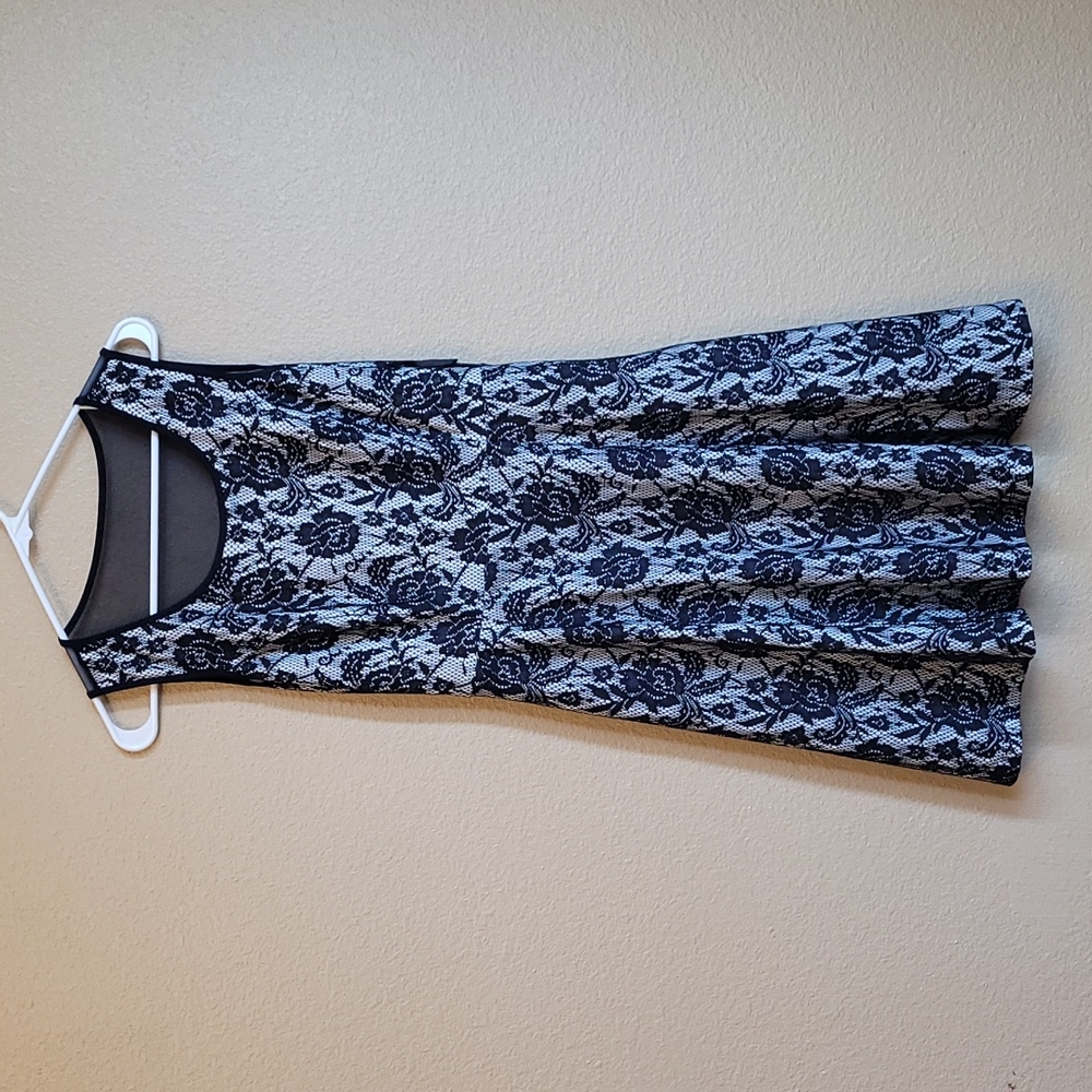 Navy Lace Dress